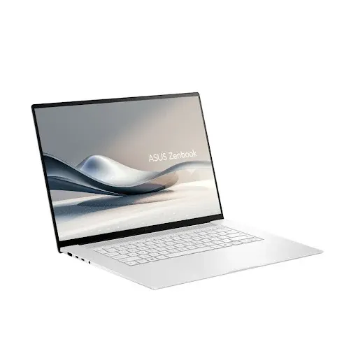 Thiết kế mỏng nhẹ của Asus Zenbook S16 UM5606KA-RK127WS với vỏ nhôm màu bạc