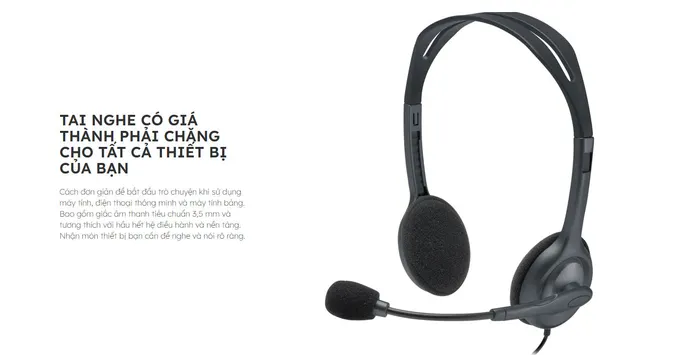 Tai nghe Logitech H111