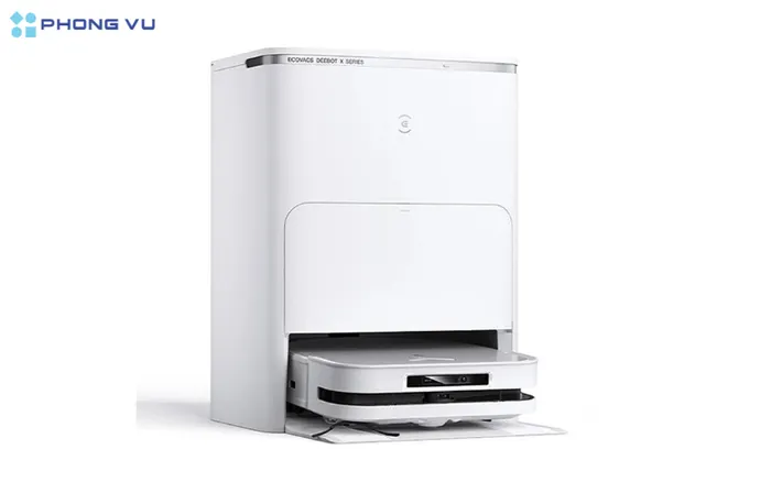 Giẻ lau được giặt và sấy khô tự động giúp duy trì hiệu quả làm sạch.